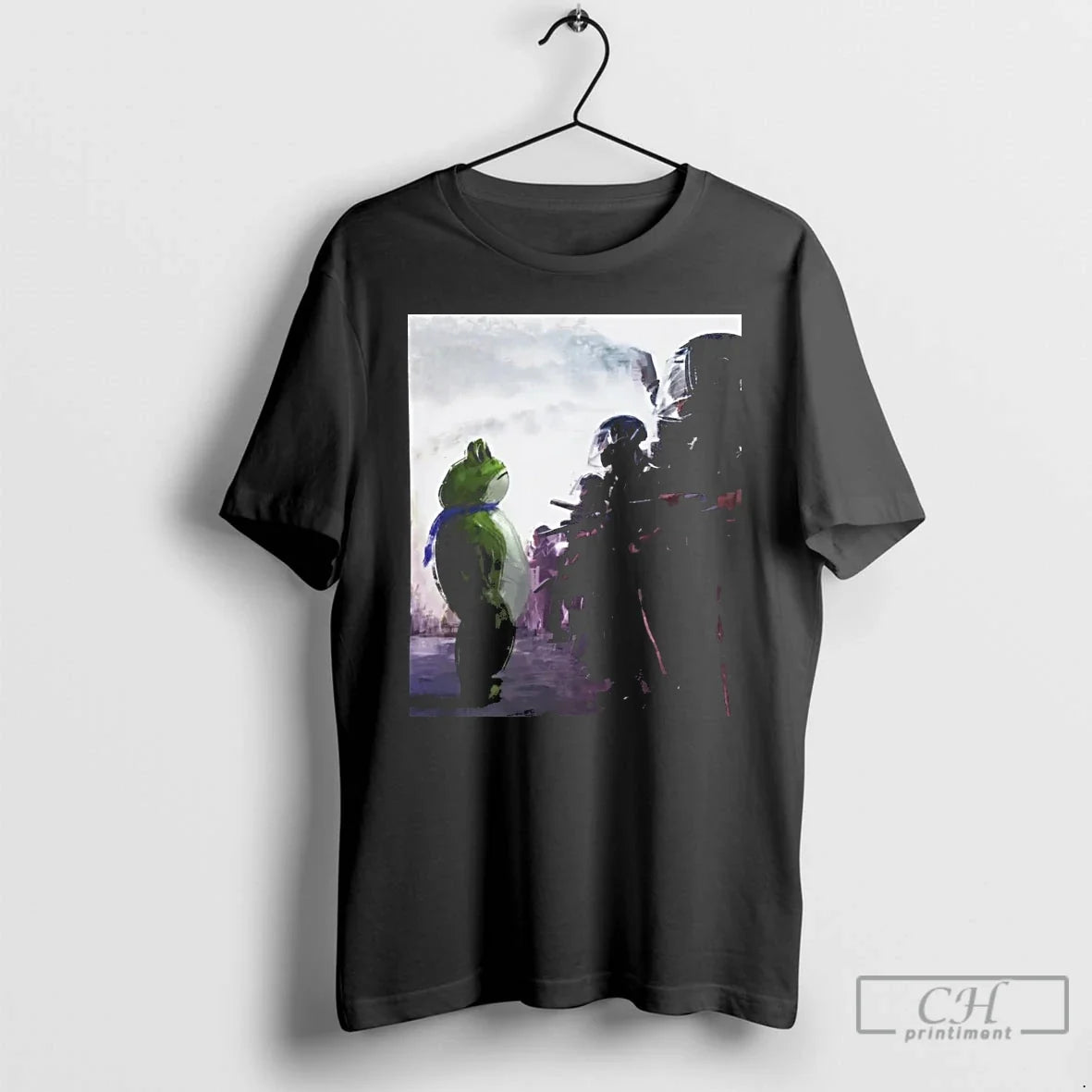 Classic Portland Frog Protest T Shirts