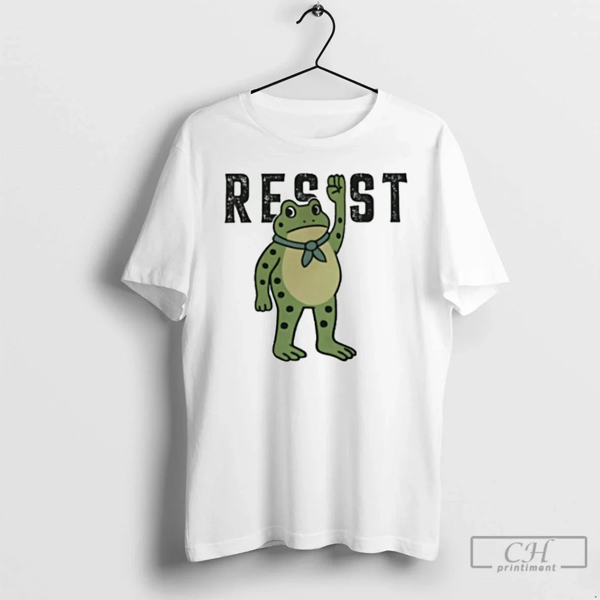 Classic Portland Frog Resist T Shirts