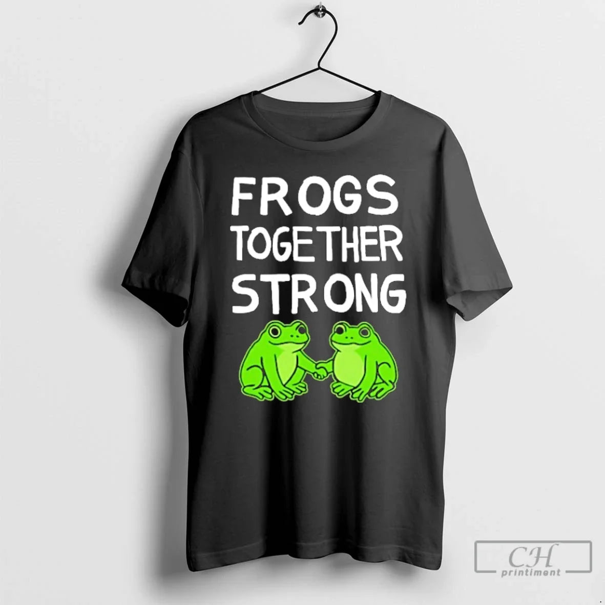 Classic Portland Frogs Frogs Together Strong T Shirts