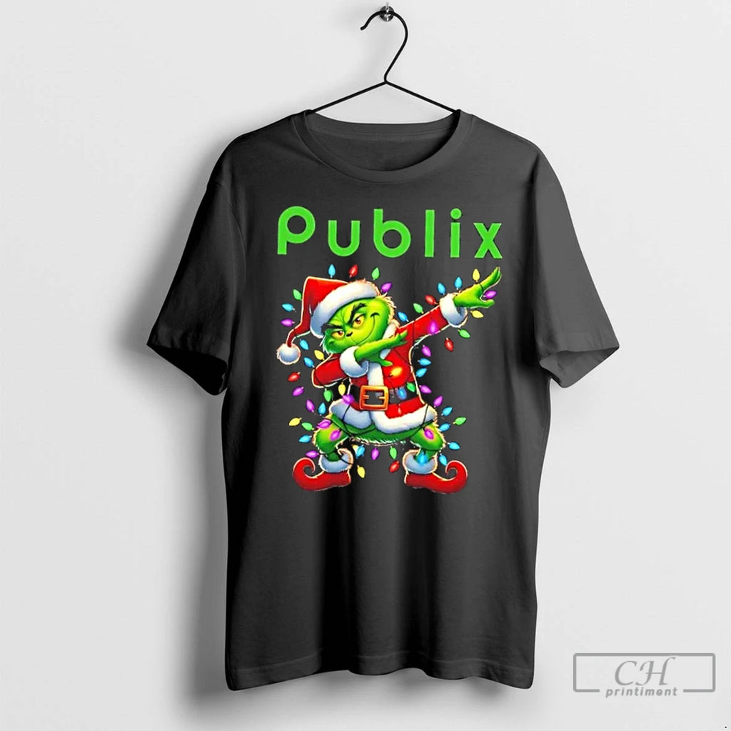 Classic Publix Grinch Dabbing Merry Christmas