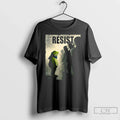 Classic Resist Portland Frog Protest Funny Frog T Shirts