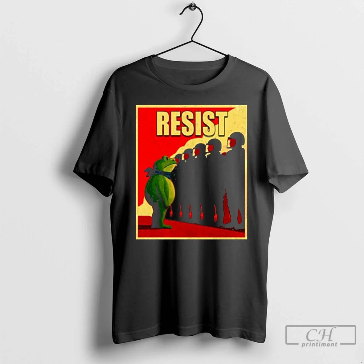 Classic Resist Portland Frog Protest Funny Portland Frog Protest T Shirts