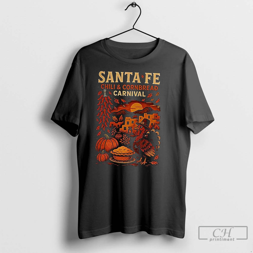 Classic Santa Fe Chili And Cornbread Carnival Fall Food Festival