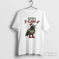 Classic Santa Raven Merry F Caw F Christmas Christmas Shirt Sweater