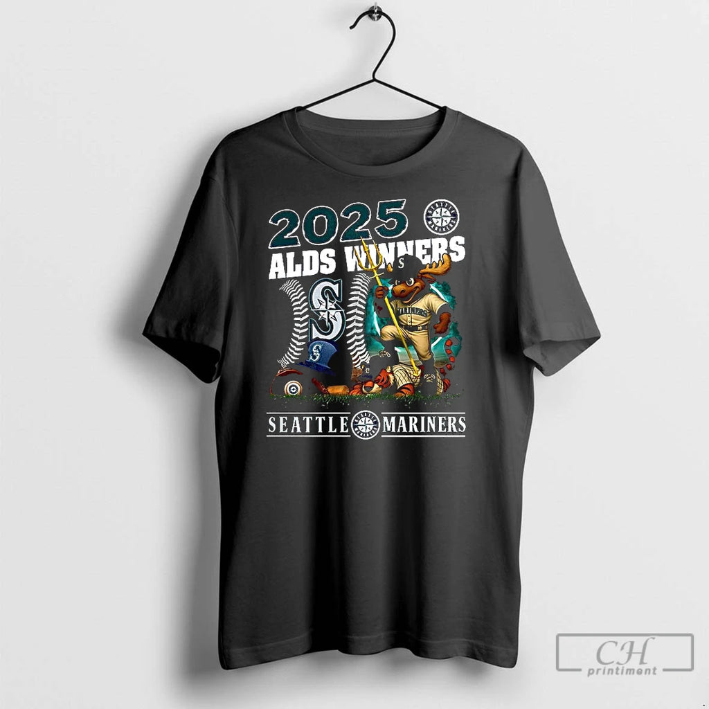 Classic Seattle Mariners Alds Winners 2025 Mascot