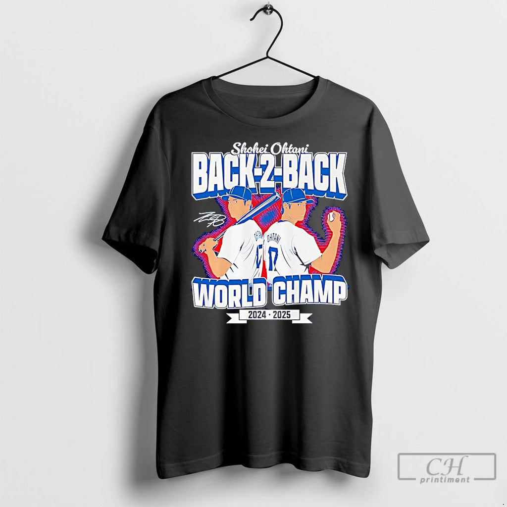 Classic Shohei Ohtani Back To Back World Champs 2025