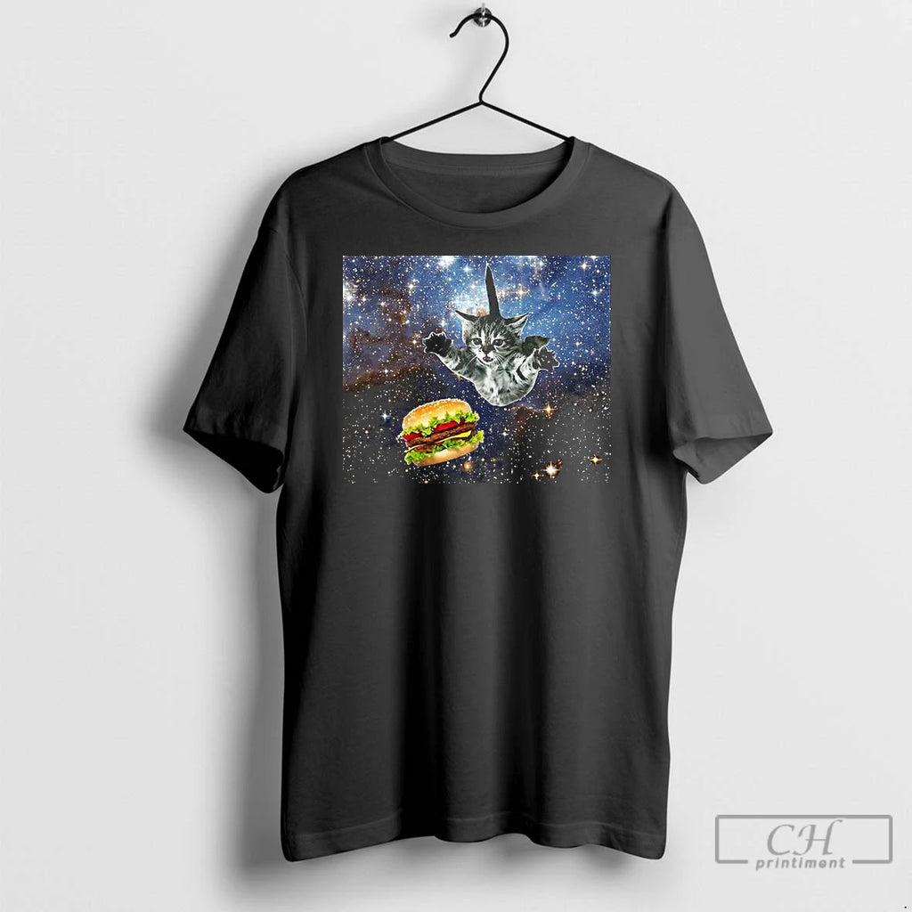 Classic Silly Cats Hamburger Space