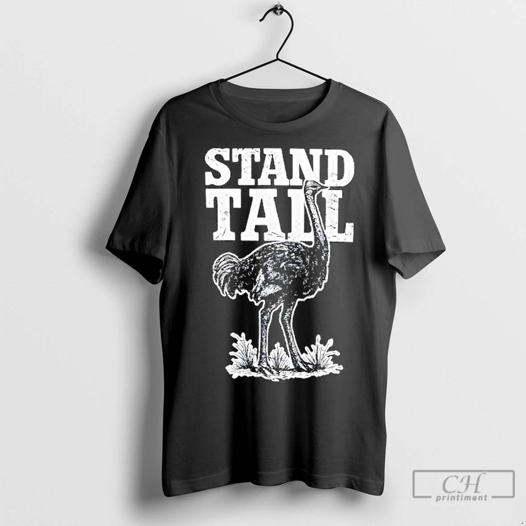 Classic Stand Tall Ostrich Graphic