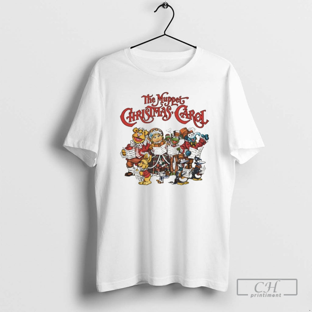Classic The Muppet Christmas Carol Kermit The Frog Gonzo Rizzo Shirt Sweater