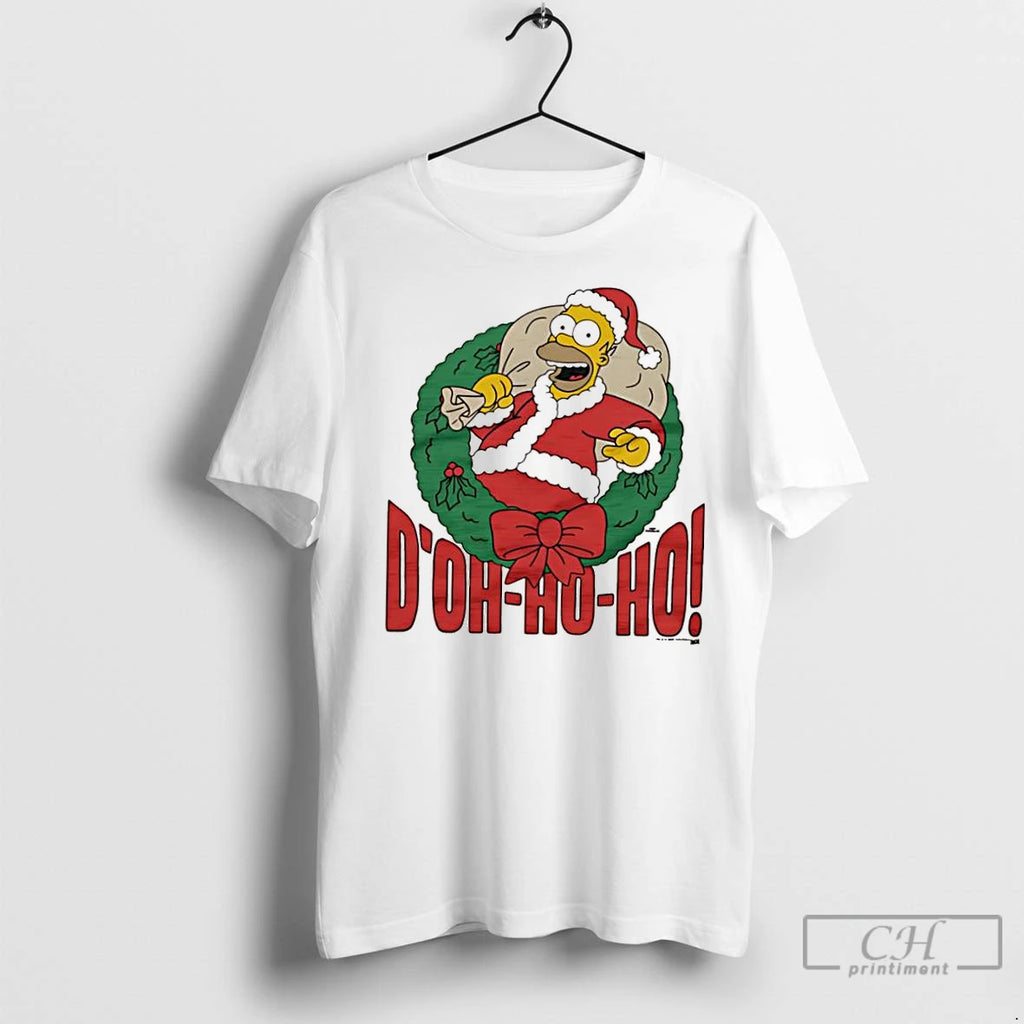 Classic The Simpsons Homer Doh Ho Ho Christmas Chaos