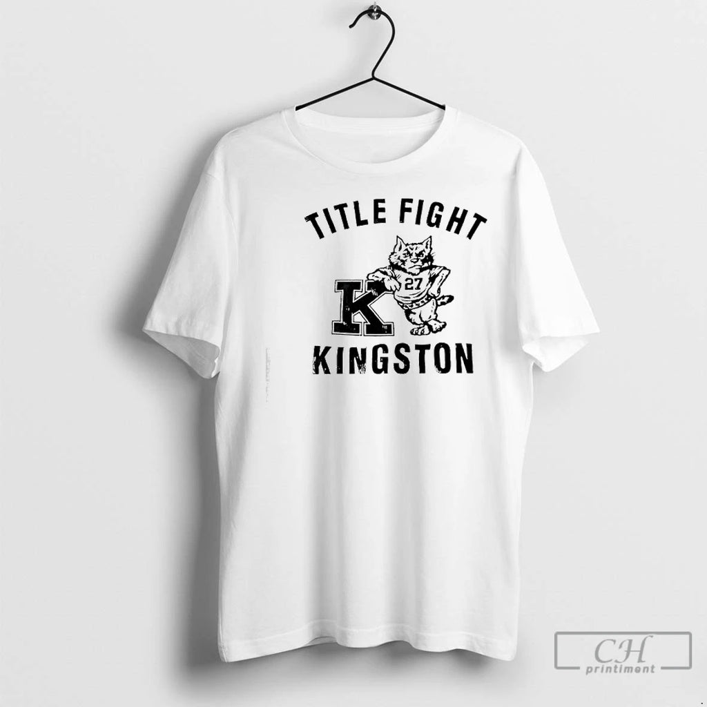 Classic Title Fight Kingston Mascot Cat Graphic
