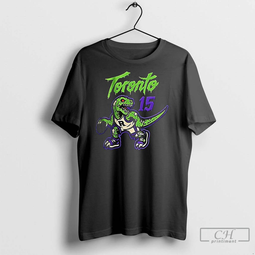 Classic Toronto Raptors Zombie Number 15