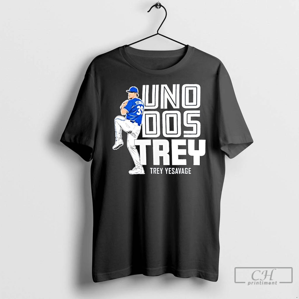 Classic Trey Yesavage Toronto Blue Jays Mlb Uno Dos Trey Ornaments