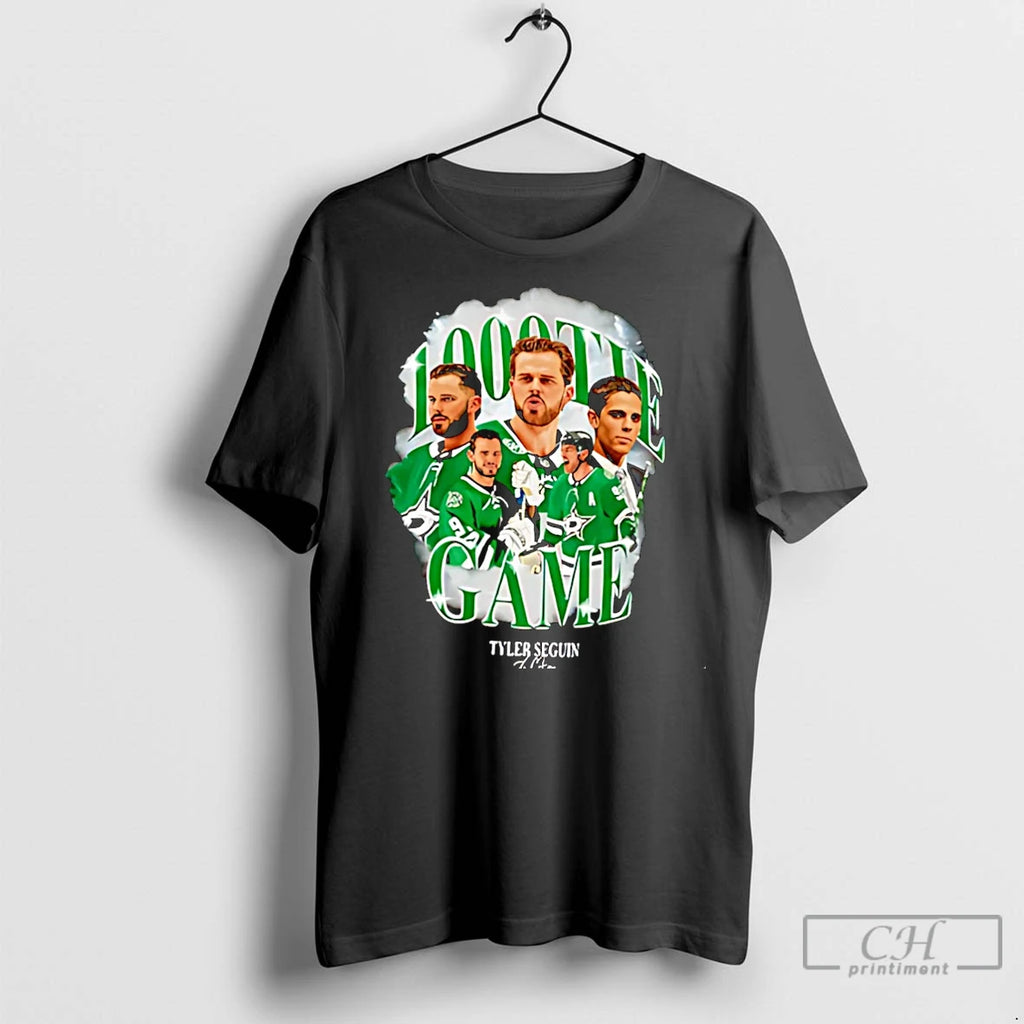 Classic Tyler Seguin Dallas Stars 1000th Game Graphic Christmas