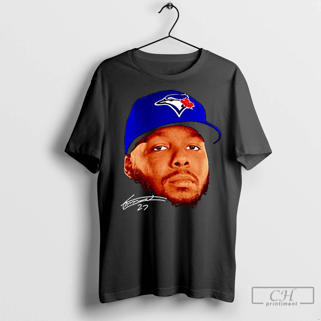 Classic Vladimir Guerrero Jr Mlb Toronto Blue Jays Big Head Signature Ornaments
