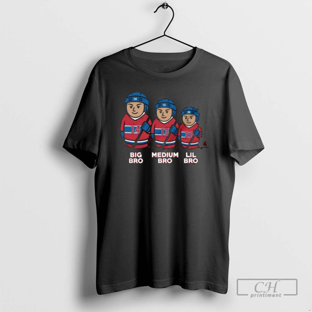 Classic Washington Capitals Montreal Big Bro Medium Bro Lil Bro 3 Bros Shirt Sweater
