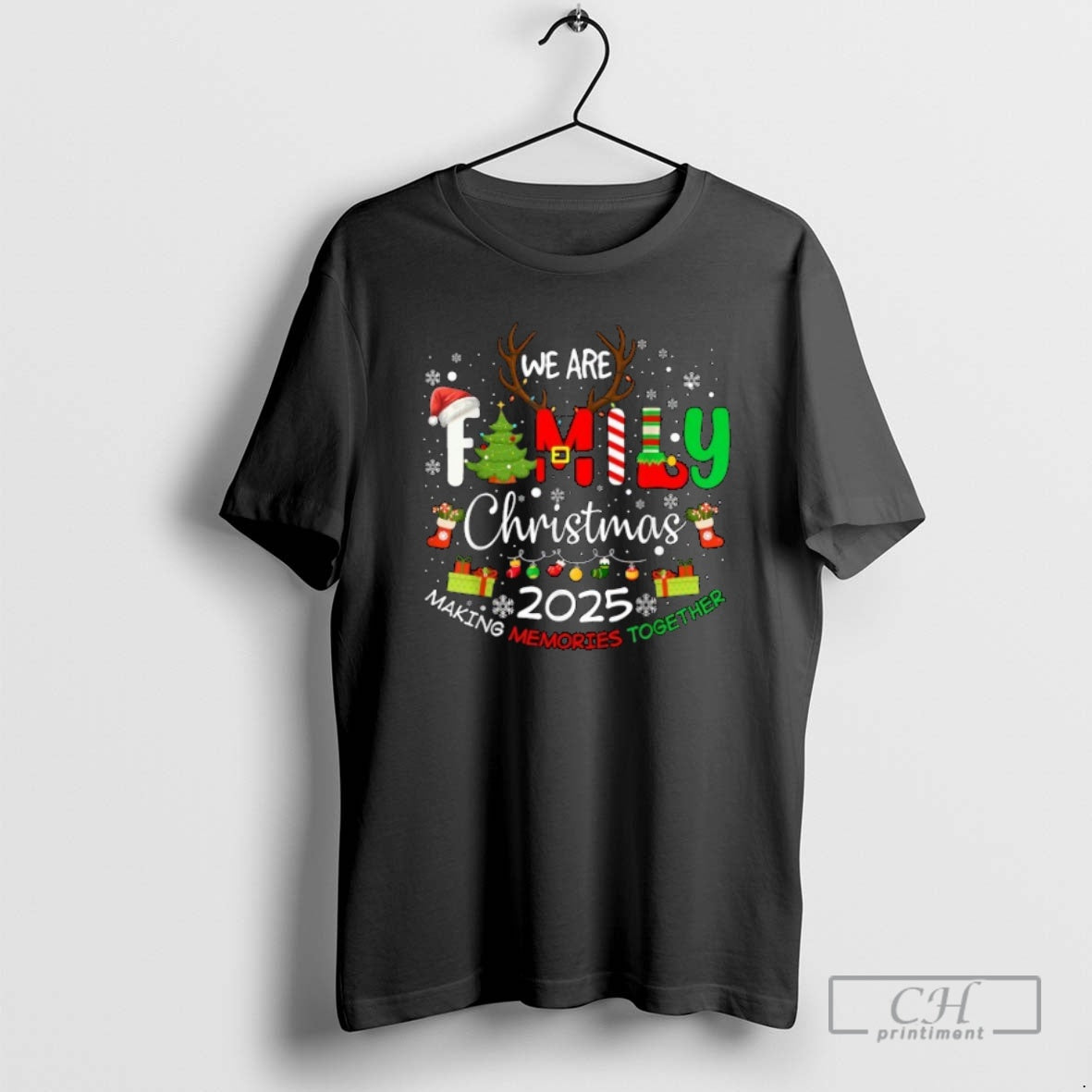Classic We Are Family Christmas Making Memories Together 2025 Shirt Sweater