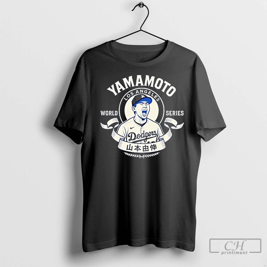 Classic Yamamoto Los Angeles Dodgers Munber 17 Local Graphic