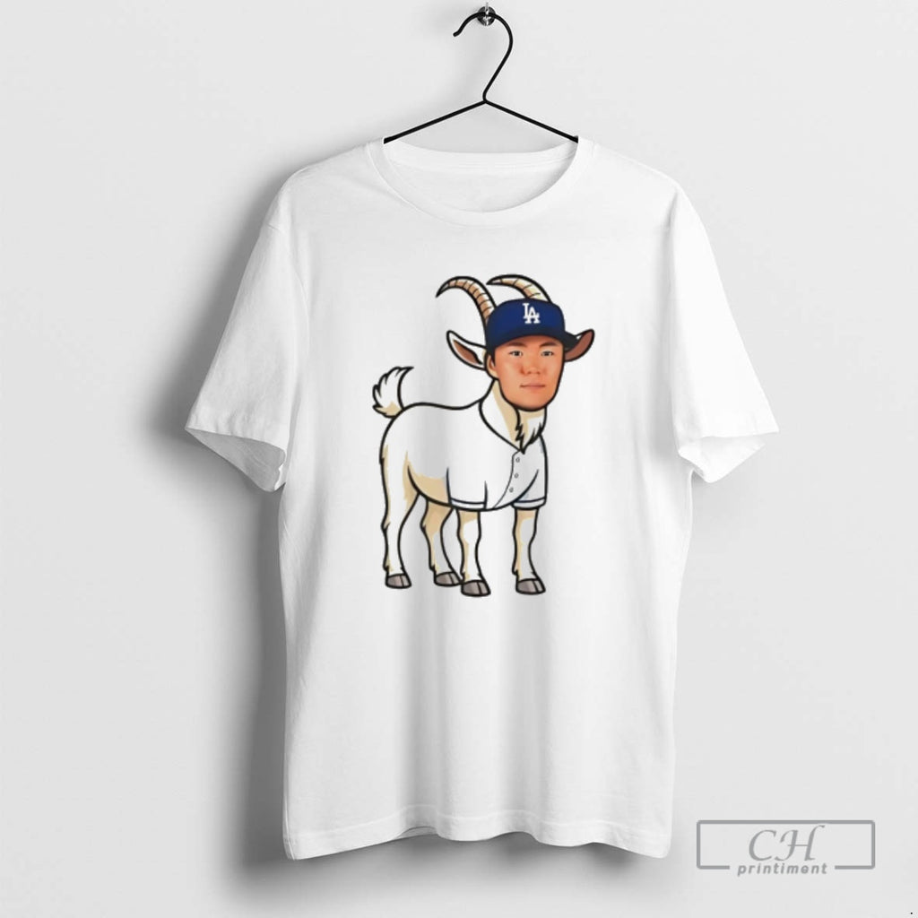 Classic Yoshinobu Yamamoto The Goat La Dodgers Champions Shirt Sweater