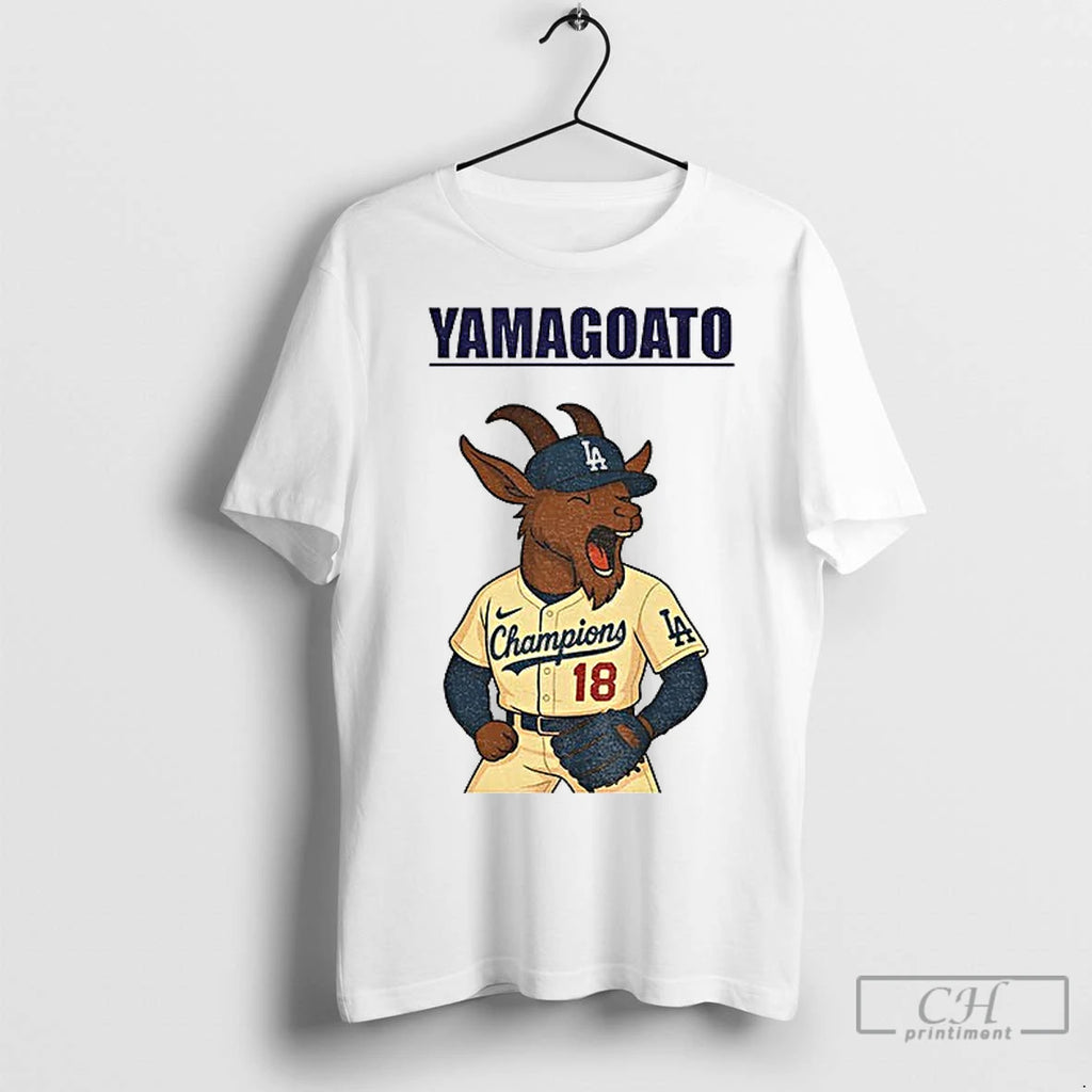 Classic Yoshinobu Yamamoto Yamagoato Goat Baseball Mlb Champions World Series 2025