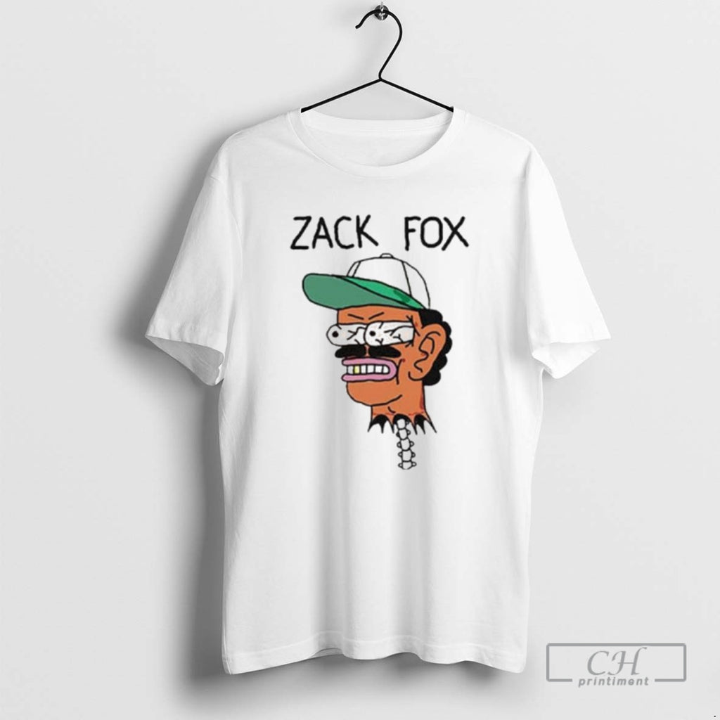 Classic Zack Fox Logo Ornaments Shirt Sweater