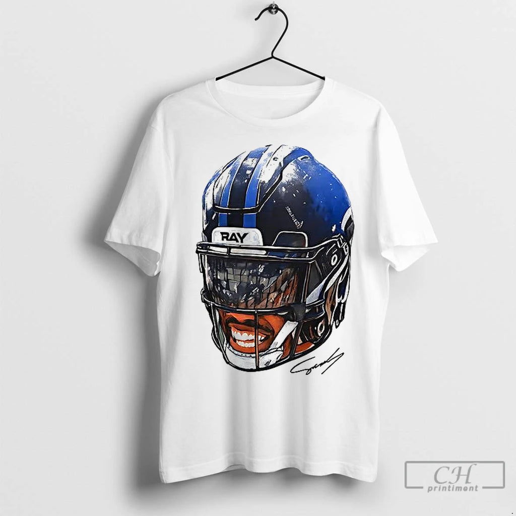 Classic Zay Flowers Big Face Helmet Baltimore Ravens