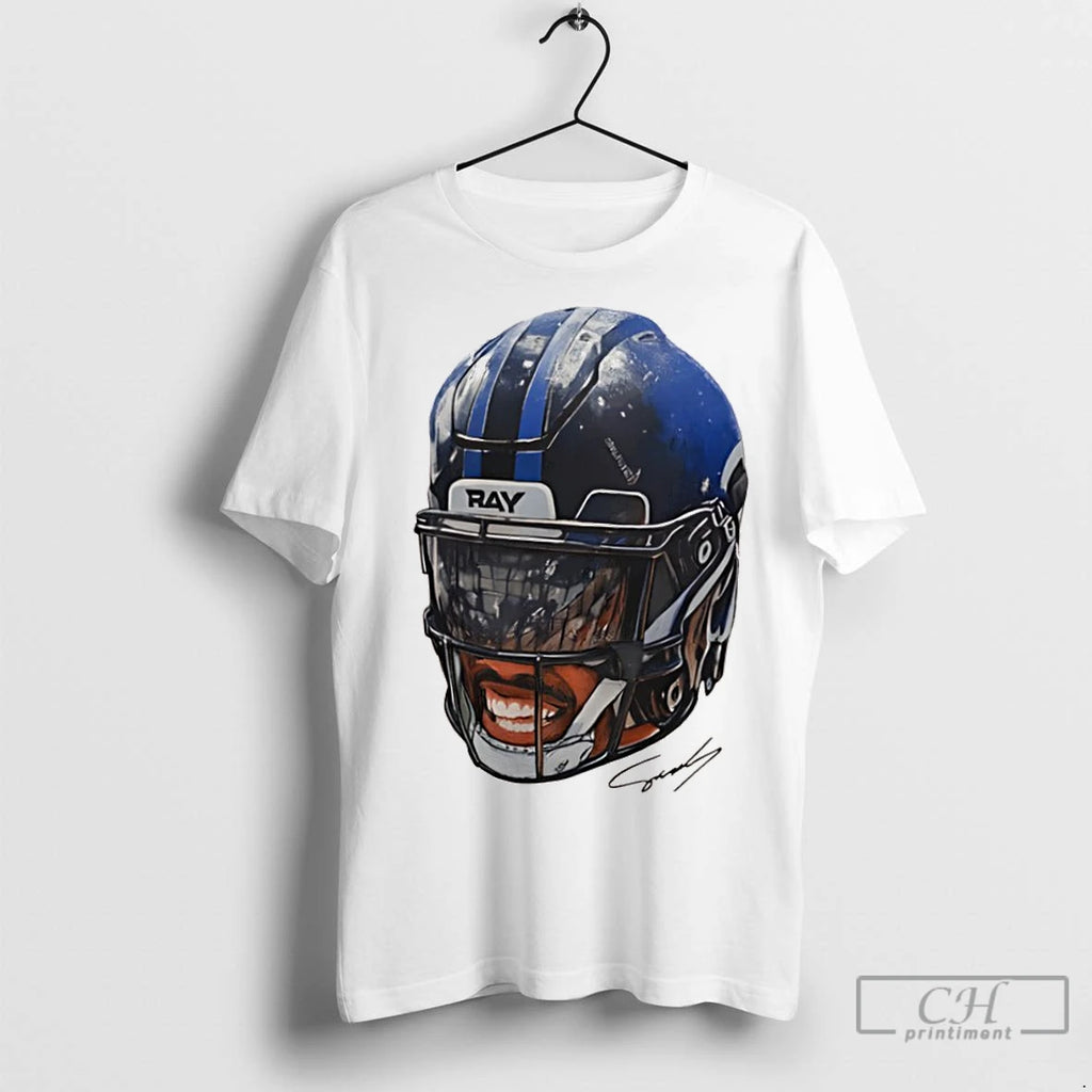 Classic Zay Flowers Heart Helmet Signature