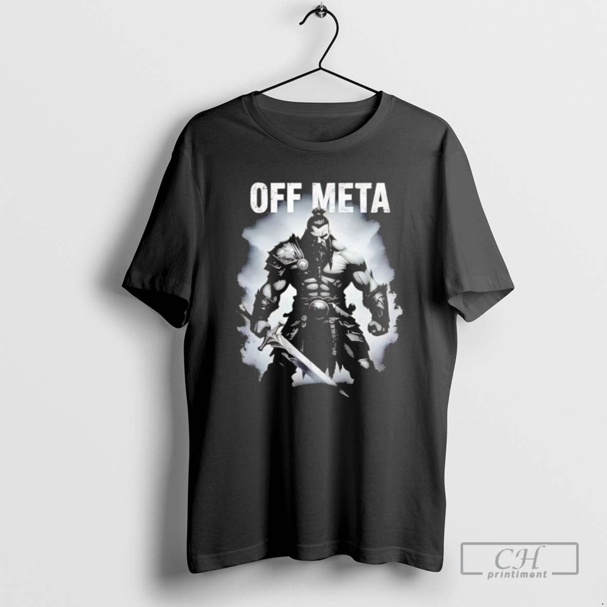 Fierce Warrior Off Meta Graphic T Shirts