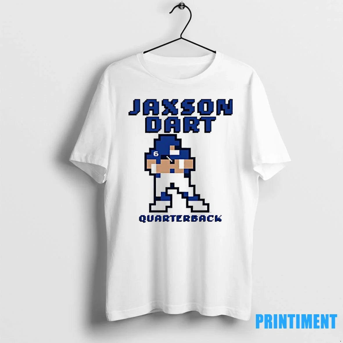 Jaxson Dart New York Giants Quarterback Pixel Tshirts Sweater