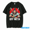 Off Meta Fierce Warrior Graphic Tshirts Sweater