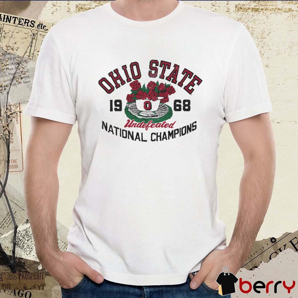 1968 Ohio State Football Undefeated National Champions t-shirt