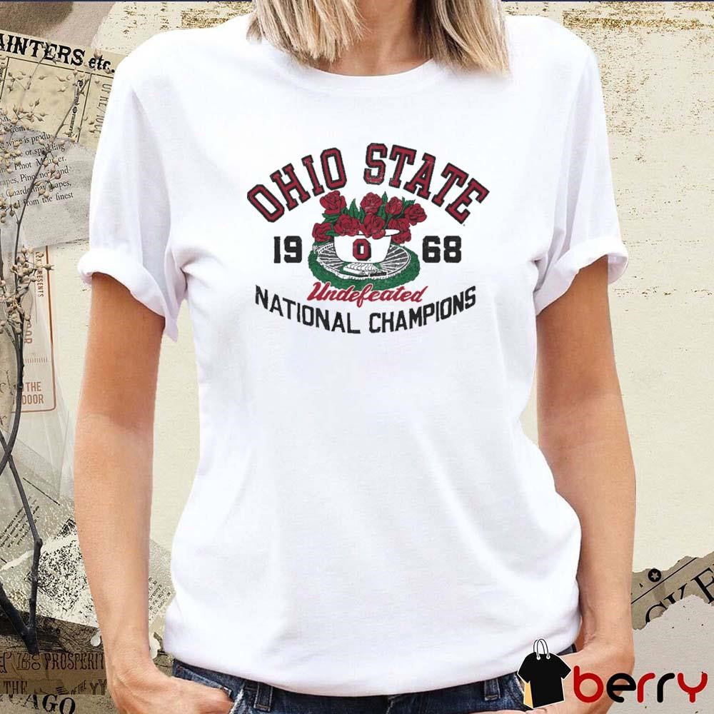 1968 Ohio State Football Undefeated National Champions t-shirt