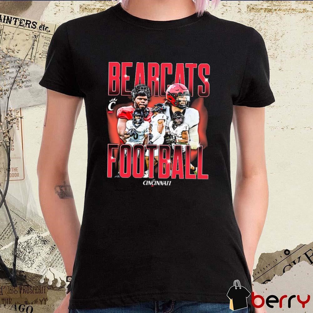 2024 Cincinnati Bearcats Football Players NCAA Graphic t-shirt
