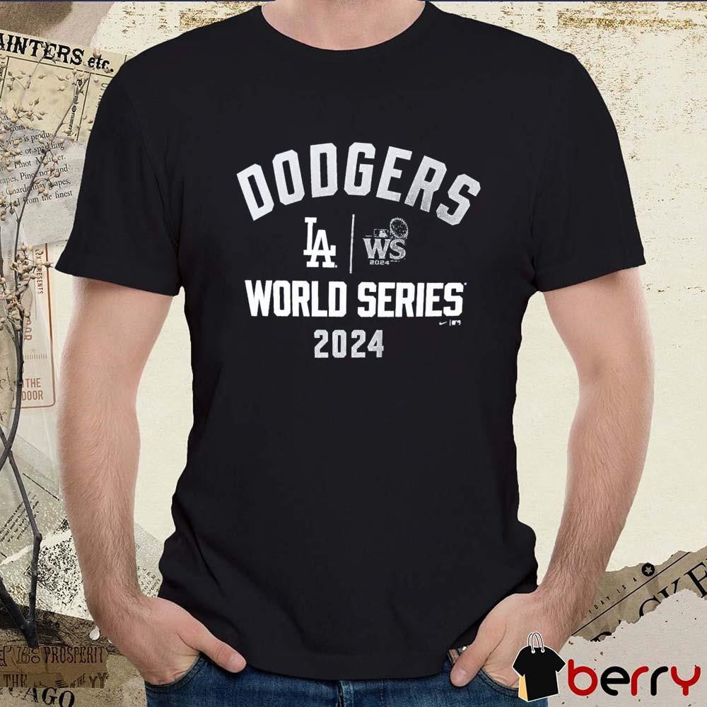 2024 Los Angeles Dodgers MLB World Series Arched Lockup t-shirt