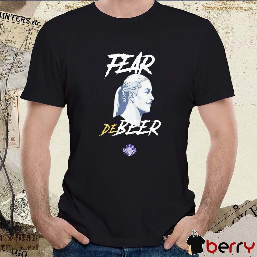 2025 Anna Fear DeBeer Zus Coffee Thunderbelles t-shirt