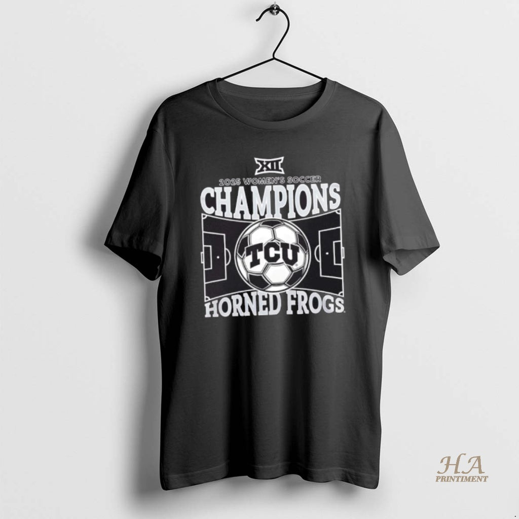 Official 2025 Big 12 Regular Season Champions Tcu Horned Frogs 2 Sided