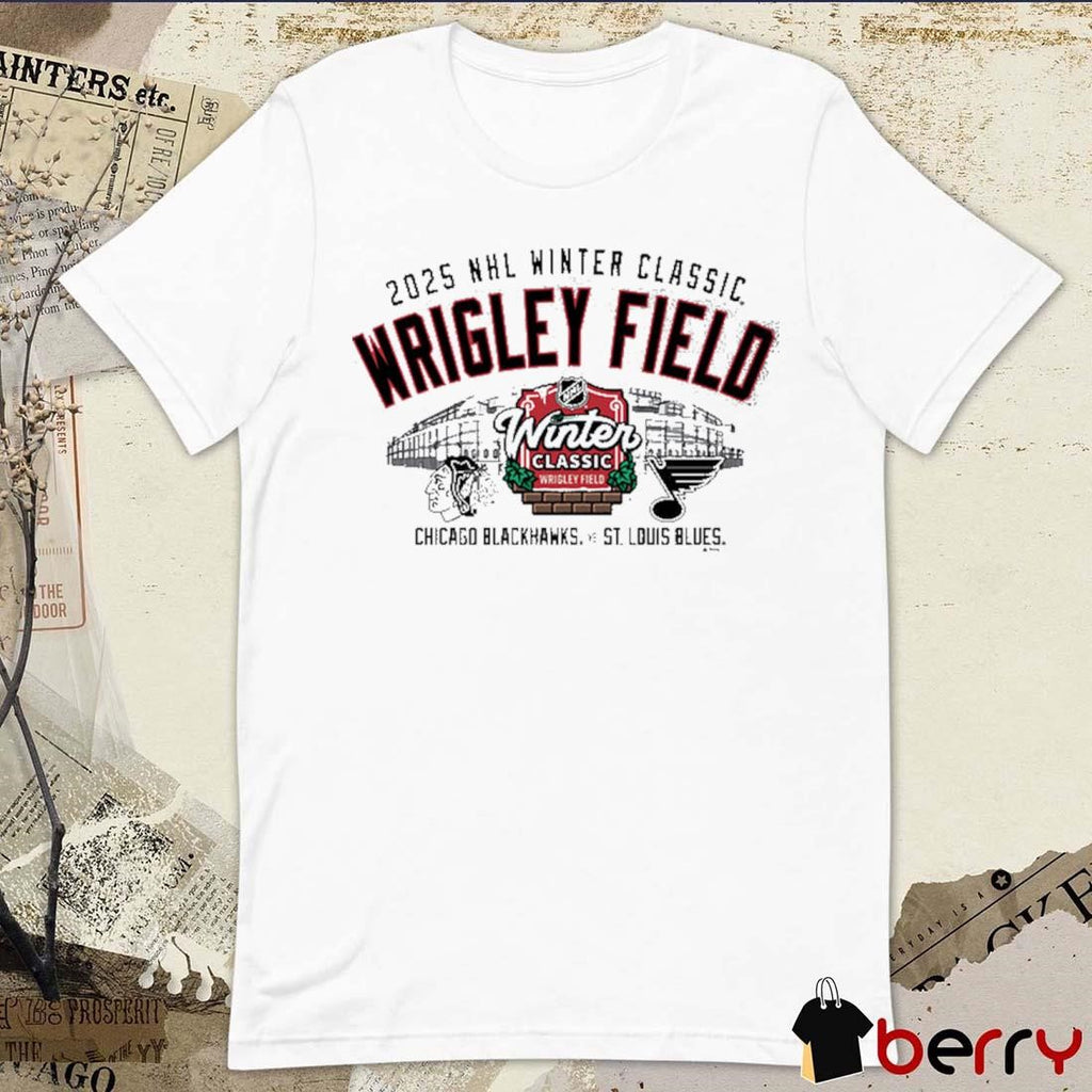 2025 NHL Winter Classic Wrigley Field Chicago Blackhawks Vs St. Louis Blues t-shirt
