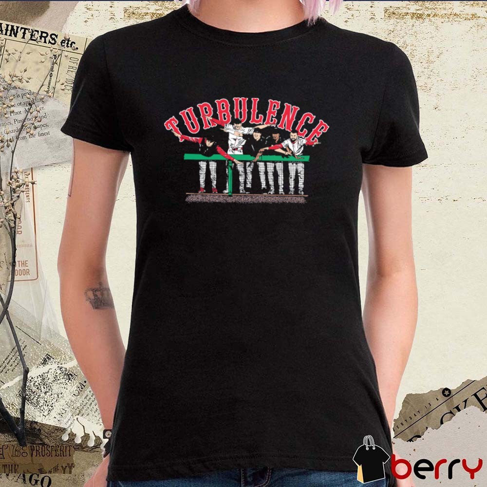 2025 Turbulence BOS Boston Red Sox MLB Baseball Team Painting t-shirt