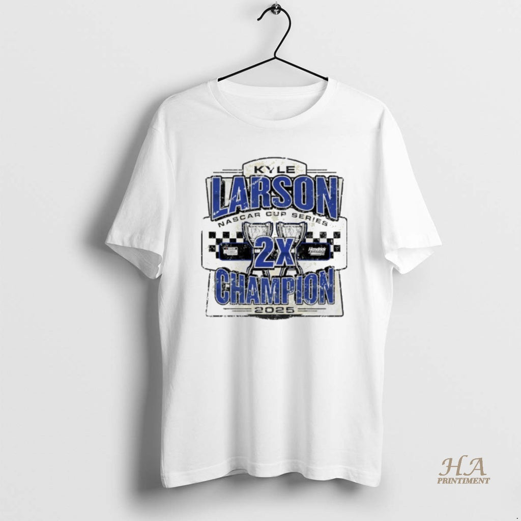 Official 2025 Two Time Nascar Cup Series Champion Kyle Larson Vintage
