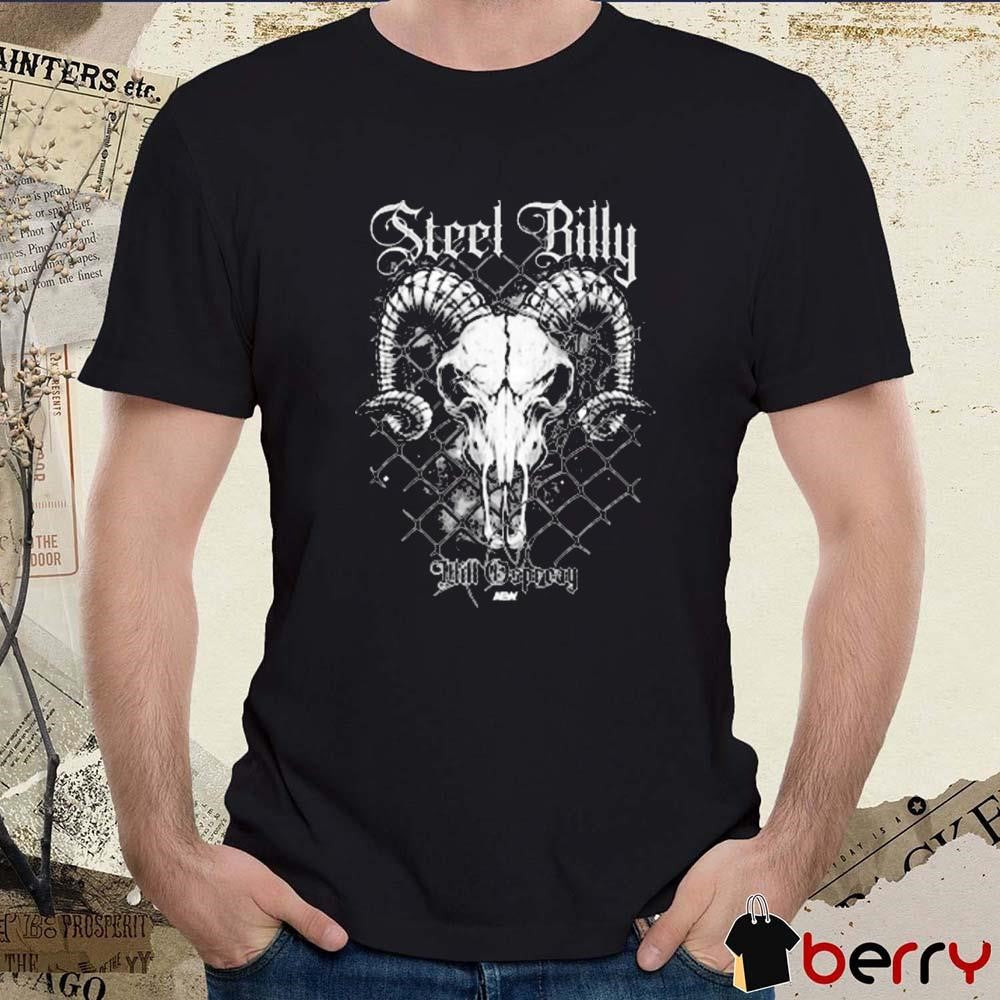 2025 Will Ospreay – Steel Billy AEW Revolution Graphic t-shirt