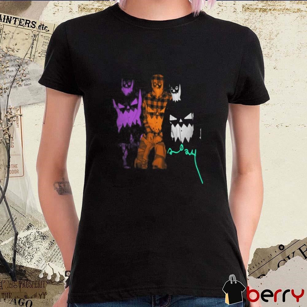 3 Masks Babbitt Revived Painting t-shirt