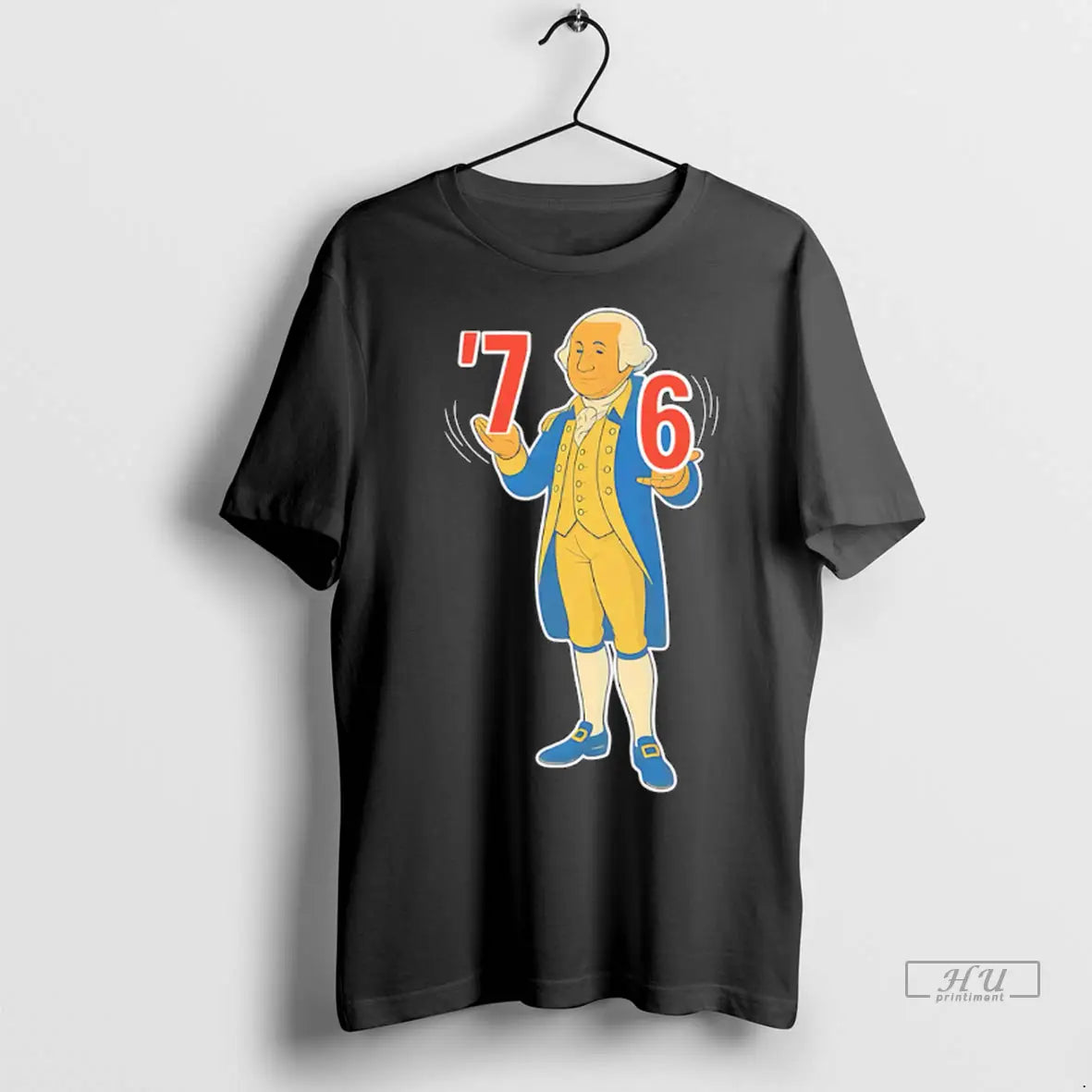 Official 7 6 George Washington T Shirt