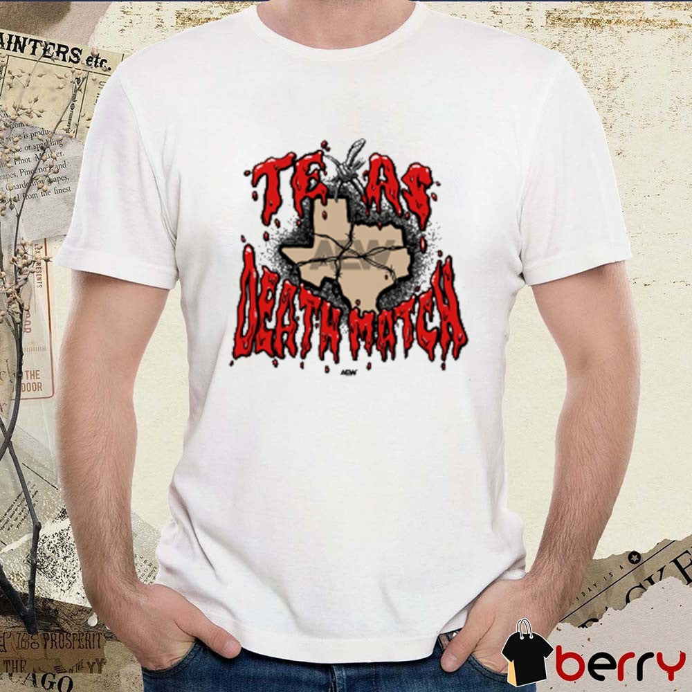 AEW All In Texas Texas Death Match Rules No Time Limit No Disqualifications t-shirt