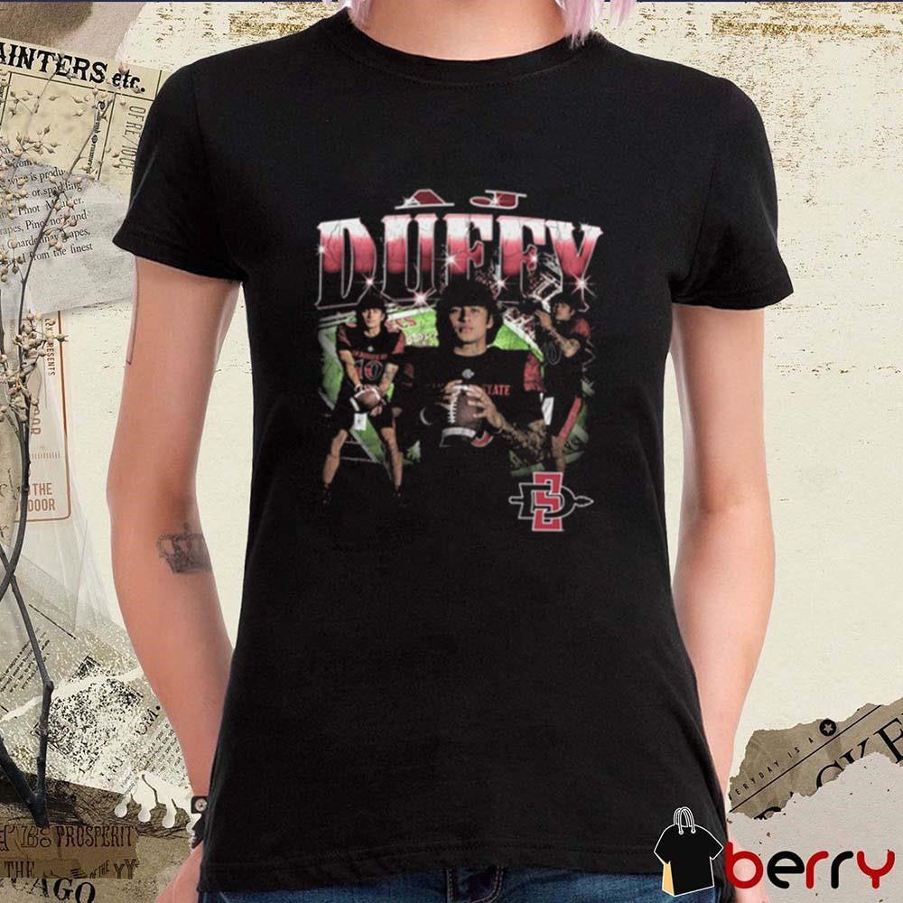 AJ Duffy San Diego State Aztecs 90s Graphic t-shirt