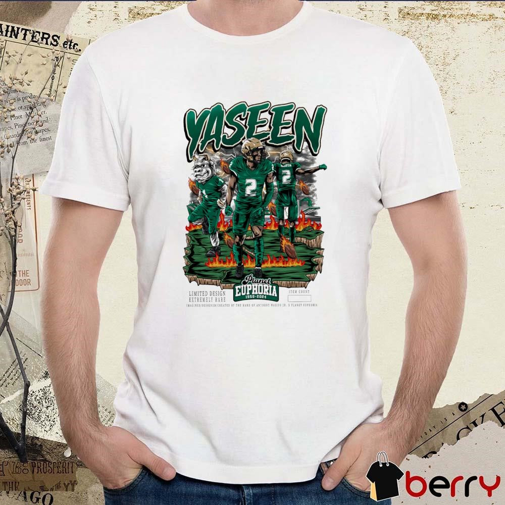 Abdur-Rahmaan Yaseen South Florida Bulls Planet Euphoria Artwork t-shirt