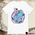 Ac Stuart Two Wolves Painting t-shirt