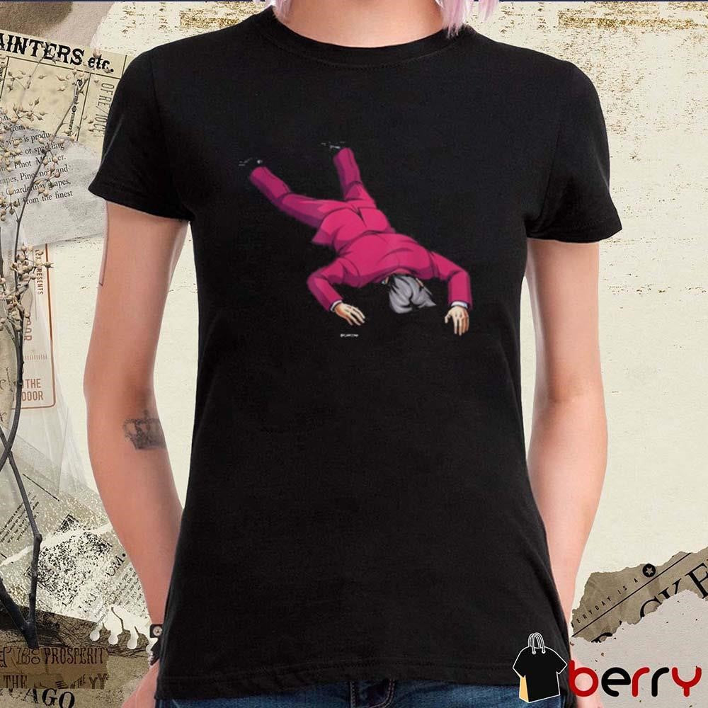 Ace Attorney Investigations Collection Faceplant Edgeworth t-shirt