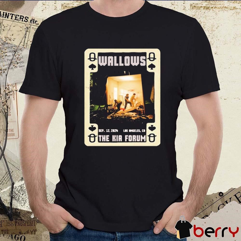 Adam Sandler Wallows The Kia Forum Card Sep 12 2024 LA t-shirt