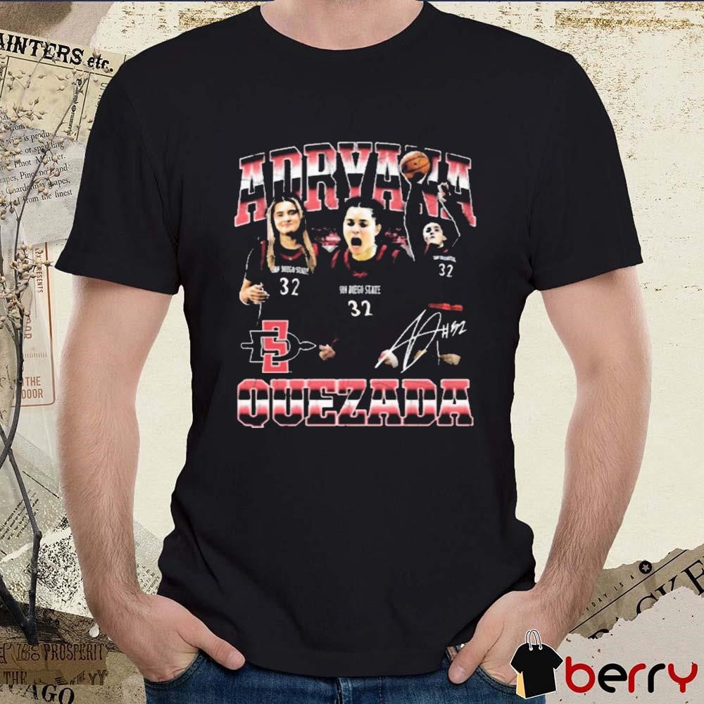 Adryana Quezada San Diego State Aztecs Signature Graphic t-shirt
