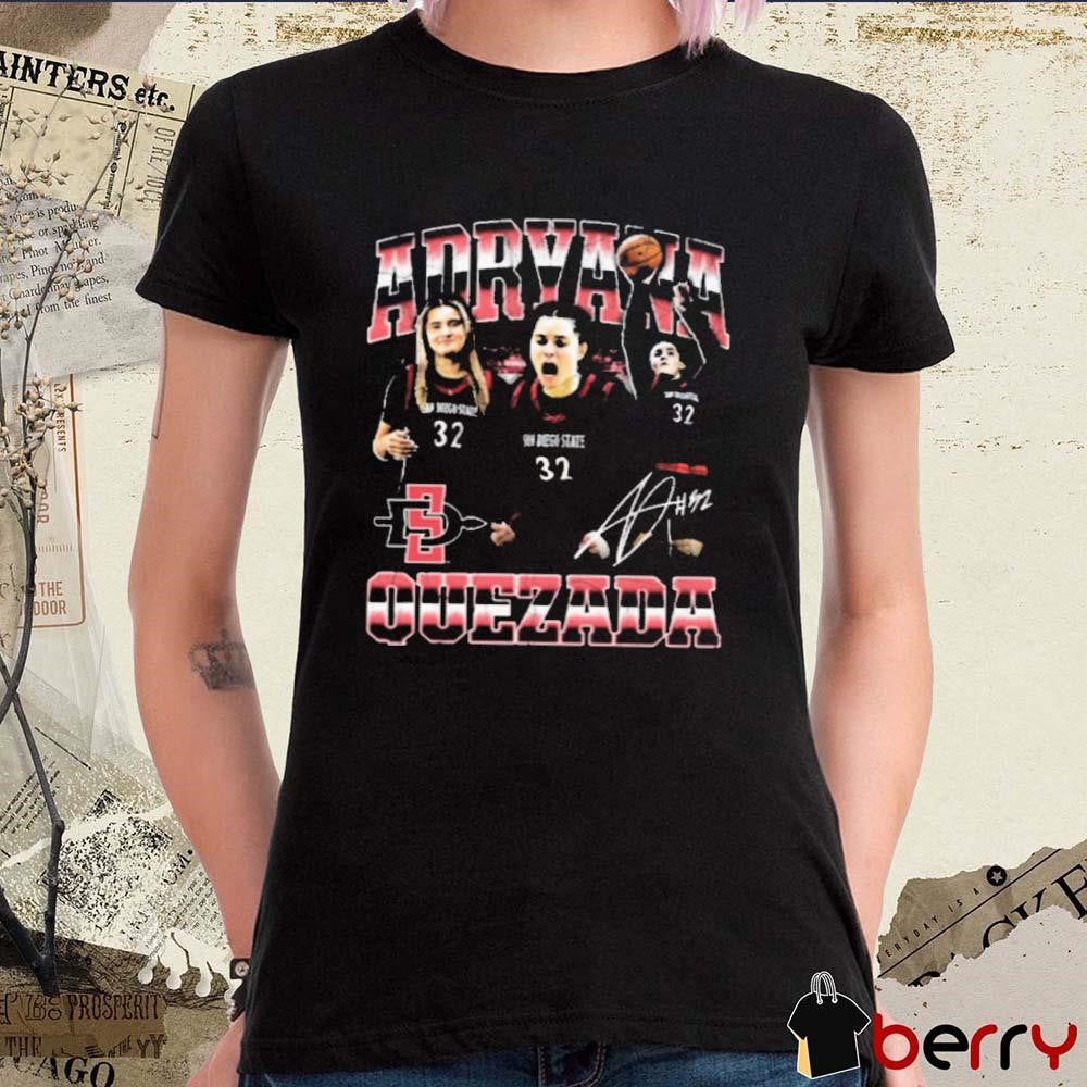 Adryana Quezada San Diego State Aztecs Signature Graphic t-shirt